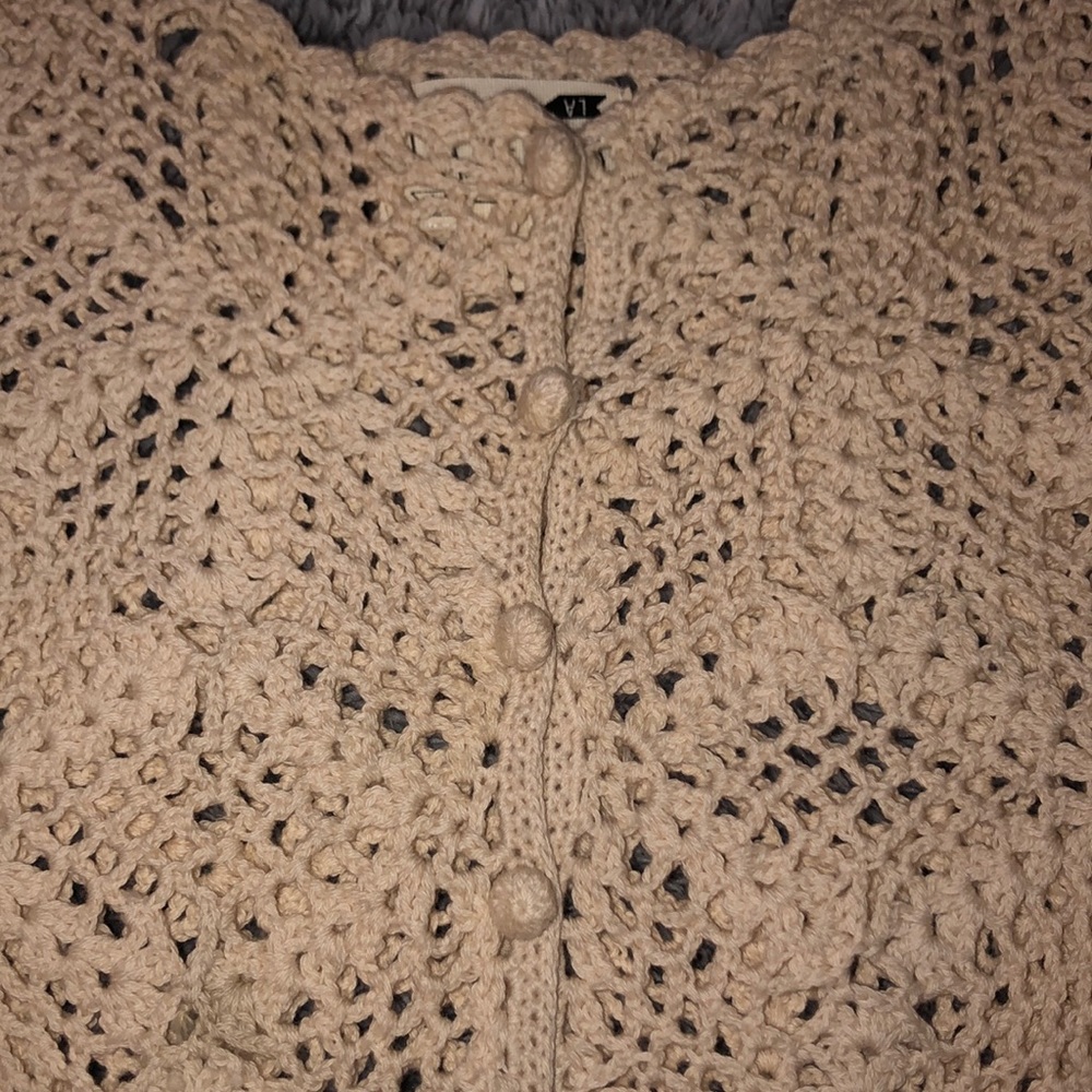 L.A. Hearts crochet top - Picture 2 of 3